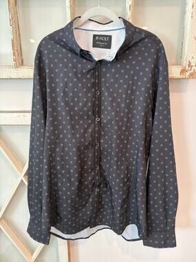 J.B. Holt size large standard fit black and gray men’s shirt